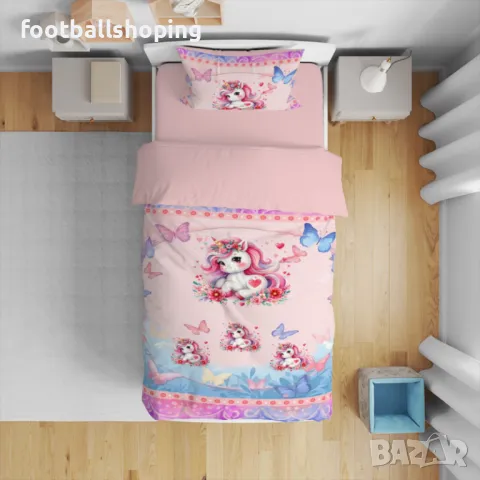 Спални комплекти за единично легло Детски анимации 12 варианта, снимка 4 - Спално бельо и завивки - 48992176
