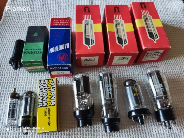 Кенотрони, изправителни радиолампи, диоди, снимка 2 - Други - 51084698