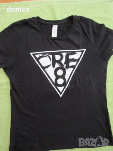 Нова дамска тениска черен цвят размер М, снимка 2 - Тениски - 50059879