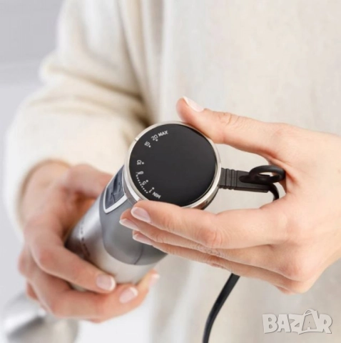 Ръчен пасатор Taurus HB1700X – 1700W, безстепенно управление, 4 ножа от неръждаема стомана, снимка 6 - Други - 51923842