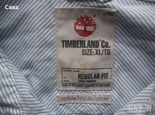 Риза TIMBERLAND  мъжка,ХЛ, снимка 1 - Ризи - 49521381