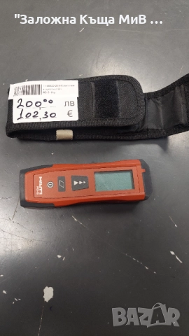 Лазерна ролетка HILTI PD-S01, снимка 2 - Други инструменти - 52665792