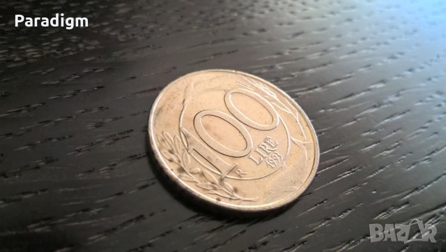 Монета - Италия - 100 лири | 1993г.