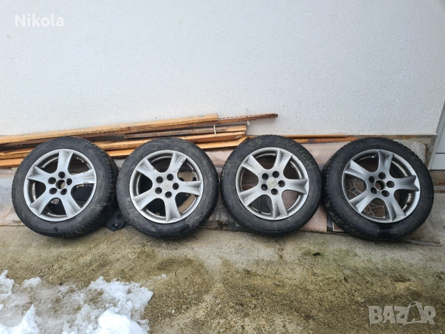 Лети джанти 5х100х16 с зимни гуми