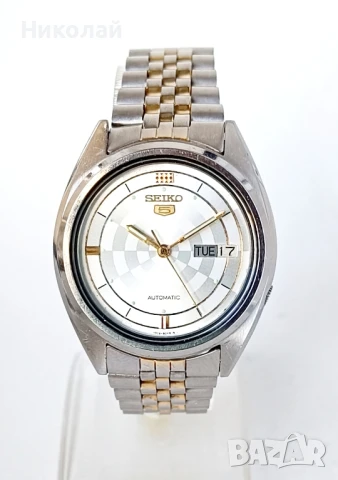 Seiko 5 Сейко 5 - самонавиващ се часовник, снимка 1