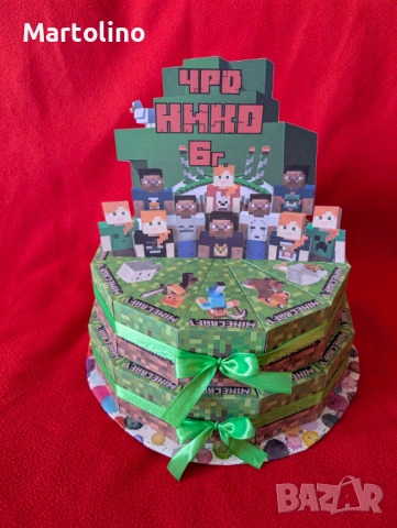 Картонена торта Пес патрул, снимка 16 - Други - 53135644