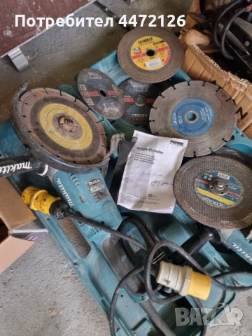 Makita  ъглошлайф, снимка 4 - Други инструменти - 52198390