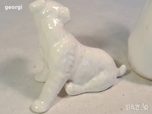 порцеланови фигурки кучета териер и немска овчарка 22/3, снимка 6 - Колекции - 49187794