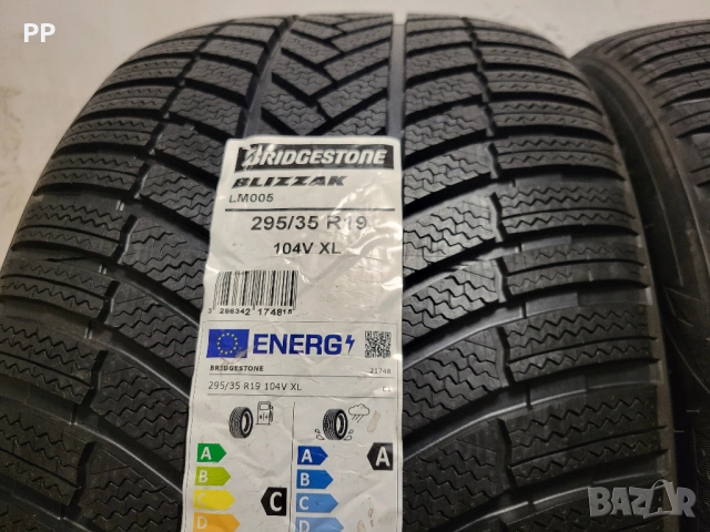 295/35/19 Bridgestone / зимни гуми чисто нови, снимка 3 - Гуми и джанти - 52096869