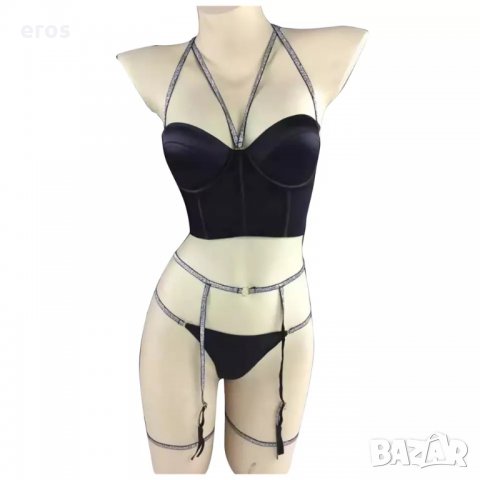 КОМПЛЕКТ БЕЛЬО ДВА ЦВЯТА код 646, снимка 4 - Бельо - 16700091