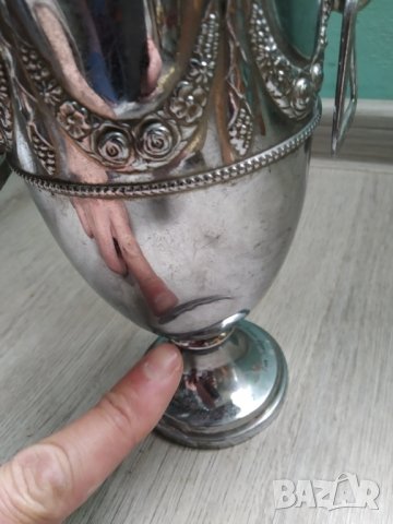 метална ваза в стил арт деко, снимка 5 - Антикварни и старинни предмети - 40133265