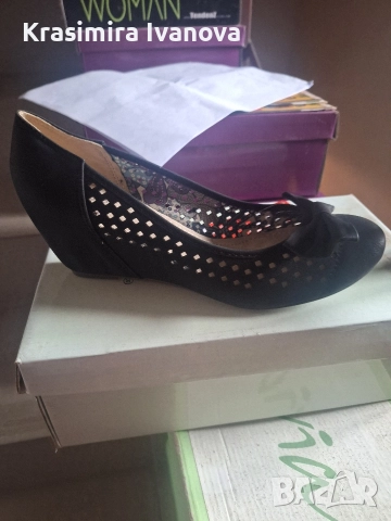 нови обувки естествена кожа платформа , снимка 5 - Дамски ежедневни обувки - 52806385