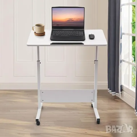 Стоящо бюро с регулируема височина, компютърно повдигаща се маса