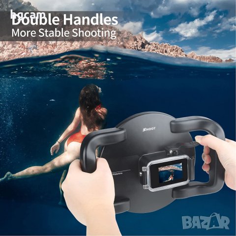 Устройство за снимане - Куполен порт - Dome port за GoPro Hero 9/10/11, снимка 5 - Чанти, стативи, аксесоари - 36854162