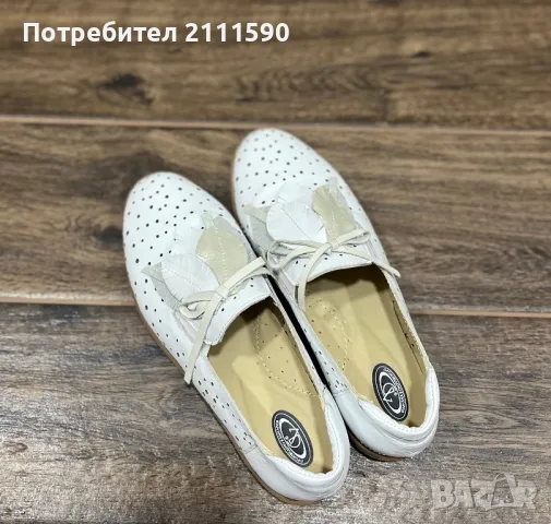 Дамски обувки естествена кожа, снимка 2 - Дамски ежедневни обувки - 48877955
