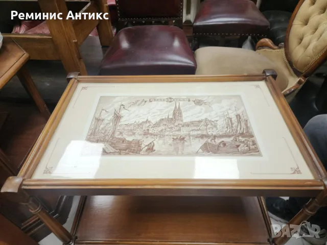 Маса за сервиране на колелца., снимка 3 - Маси - 48941262