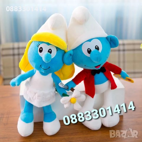 Смърфовете Плюшени 30см  , снимка 2 - Плюшени играчки - 39443022