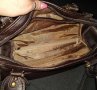 Ергономична дамска чанта в кафяво / кафява чанта , снимка 8