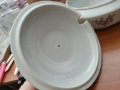 Стар български порцелан супник и чинии, снимка 4