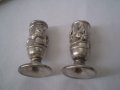 Комплект посребрени свещници, снимка 3