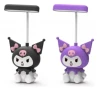Акумулаторна LED нощна лампа Kuromi / My Melody с USB – Лилава / Черна | 22 см, снимка 7