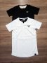 Мъжка тениска код 905 - черна и бяла