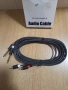 Чисто нов аудио кабел J&D с черна оплетка. , снимка 1