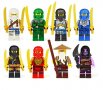 8 фигурки за Лего конструктор Ninjago Нинджаго за игра и украса на торта пластмасови , снимка 4