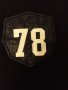 BUTIK BAMB - тениска бутикова , памук и кожа 78, черна с къс ръкав, елегантна и ефектна,с кожен шилд, снимка 4