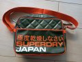 Оранжева зелена чанта с дълга дръжка и акцент от Superdry super dry JPN, снимка 3