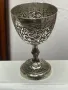 Сребърна старинна чаша, снимка 5