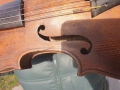 Голяма цяла стара цигулка от 1902 г , снимка 9