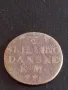 Стара монета 1/2 скилинг 1771г. Дания уникат за КОЛЕКЦИОНЕРИ 32065, снимка 2