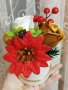 🎅🎄🎅 Коледни букети със сапунени коледни звезди и сапунени рози оставаш вечен спомен за мил жест, снимка 1 - Коледни подаръци - 43250659