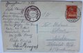 Стара черно-бяла картичка Юнгфрау 1925, снимка 2