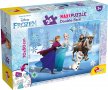 Disney Frozen пъзел 2 в 1 Lisciani  70 на 50 см , снимка 1 - Игри и пъзели - 37154691