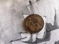Монета - Великобритания - 1 пени | 1915г., снимка 1 - Нумизматика и бонистика - 33344359