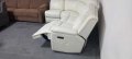 ПРОМОЦИЯ!!! Светло кремав ъглов диван с електрически релакс механизъм, снимка 2