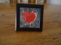 Сърце, рисувана миниатюра, снимка 3