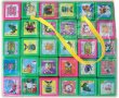 Пластмасови кубчета с картинки и думи - 30