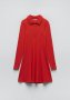 Червена мини рокля на Зара, снимка 5