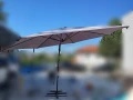 Градински чадър тип кокиче 3 метра, снимка 1