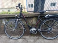 28 цола електрически алуминиев велосипед с 7 скорости усилени капли амортисьори предни като нов , снимка 6