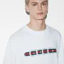 GUCCI White Web Logo Print Oversized Fit Мъжка Тениска size S (L), снимка 8