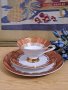 Порцеланов троен сет за чай, Бавария, снимка 1 - Антикварни и старинни предмети - 43740568