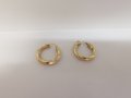 Златни обеци халки 10, снимка 4