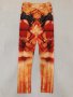 Златен клин с мадама и жезъл. ефектен принт. Дълъг , еластичен, елегантен. , снимка 2