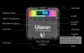 RGB фенер с литиева батерия Ulanzi VL49, снимка 4