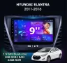 HYUNDAI ELANTRA 2011-2016 9" 2-DIN, 4G/LTE, QLED с Android 12, 2/32GB, CarPlay, AndroidAuto, RDS, снимка 1