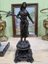 Красива антикварна френска фигура статуетка , снимка 1 - Антикварни и старинни предмети - 43654007
